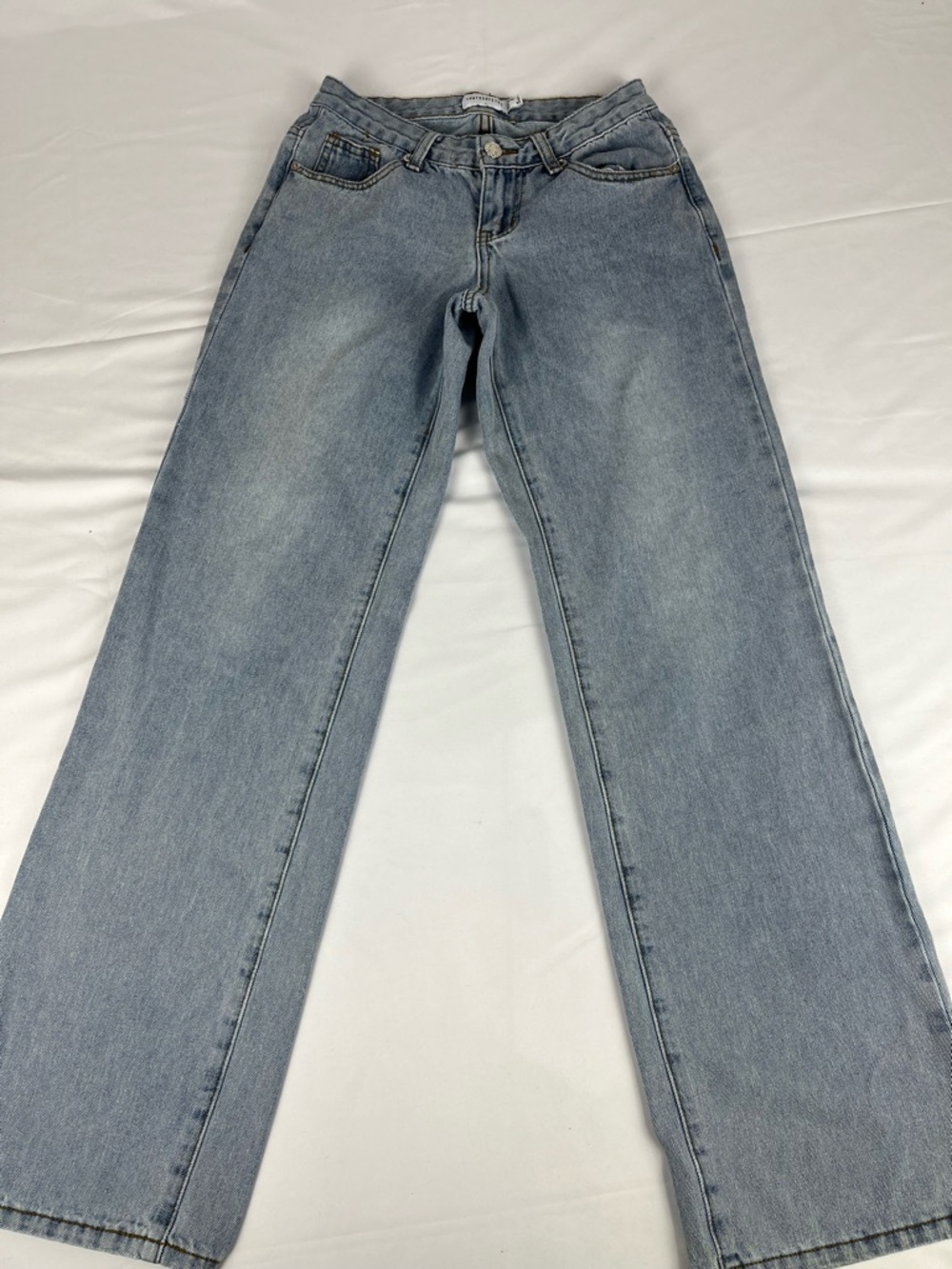 Straight Leg Women’s Jeans - Light Blue